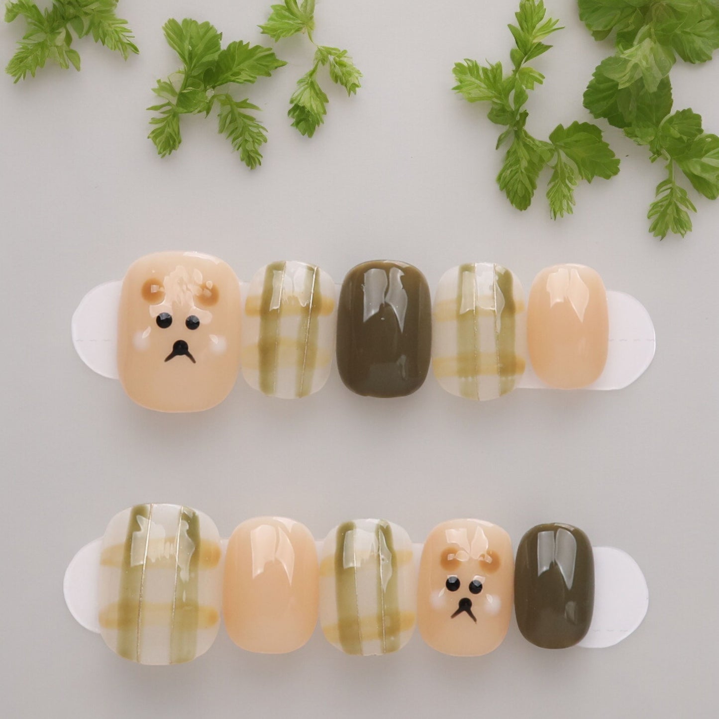 Bearly Nude - Short Square Round