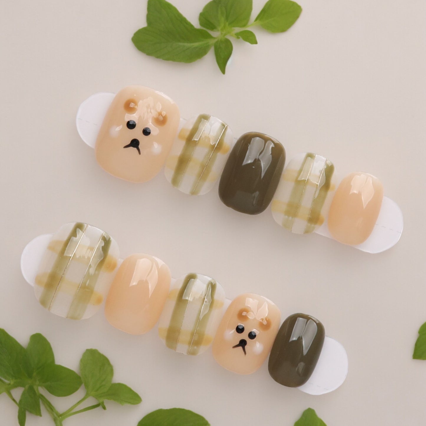 Bearly Nude - Short Square Round