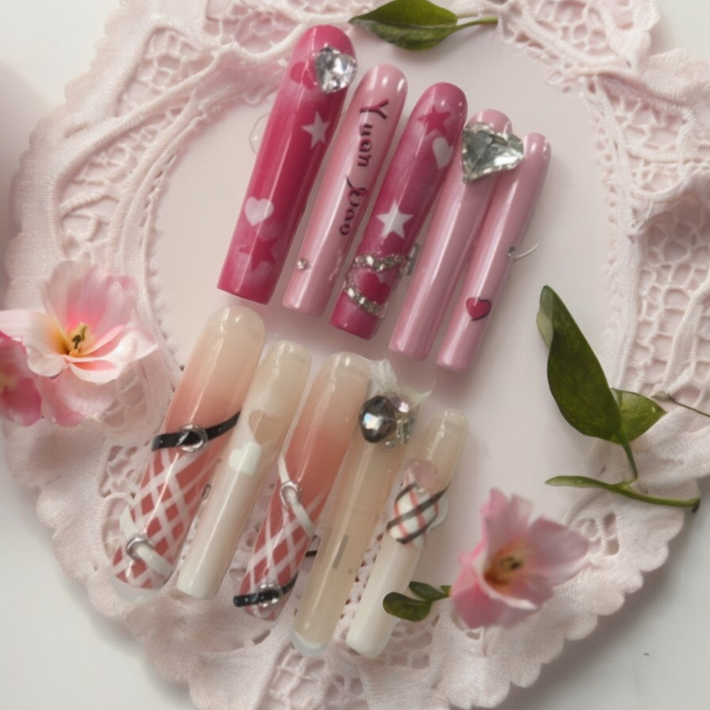 Pink Extra Long