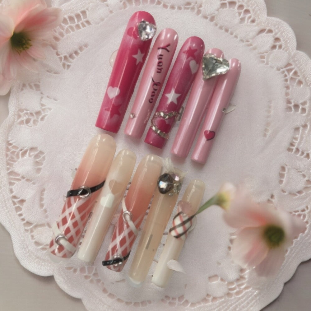 Pink Extra Long