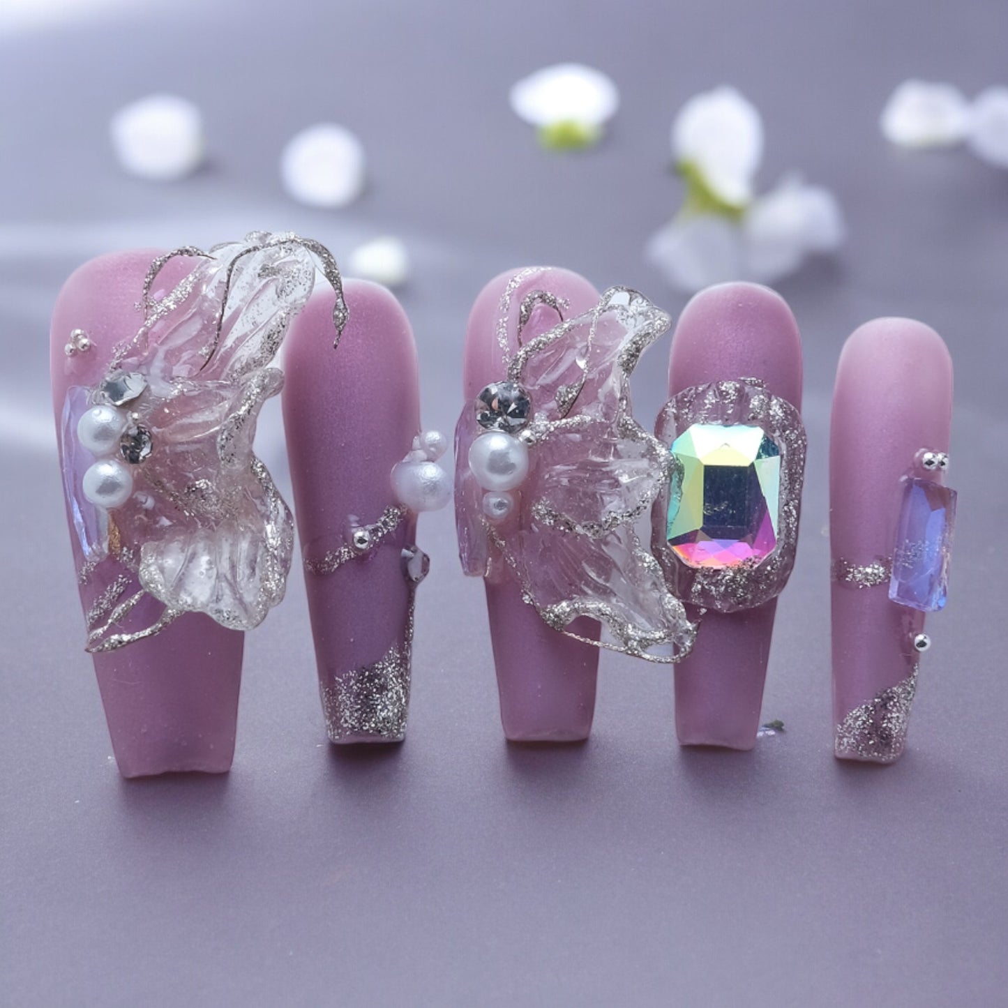 Lilac Pearl Butterfly