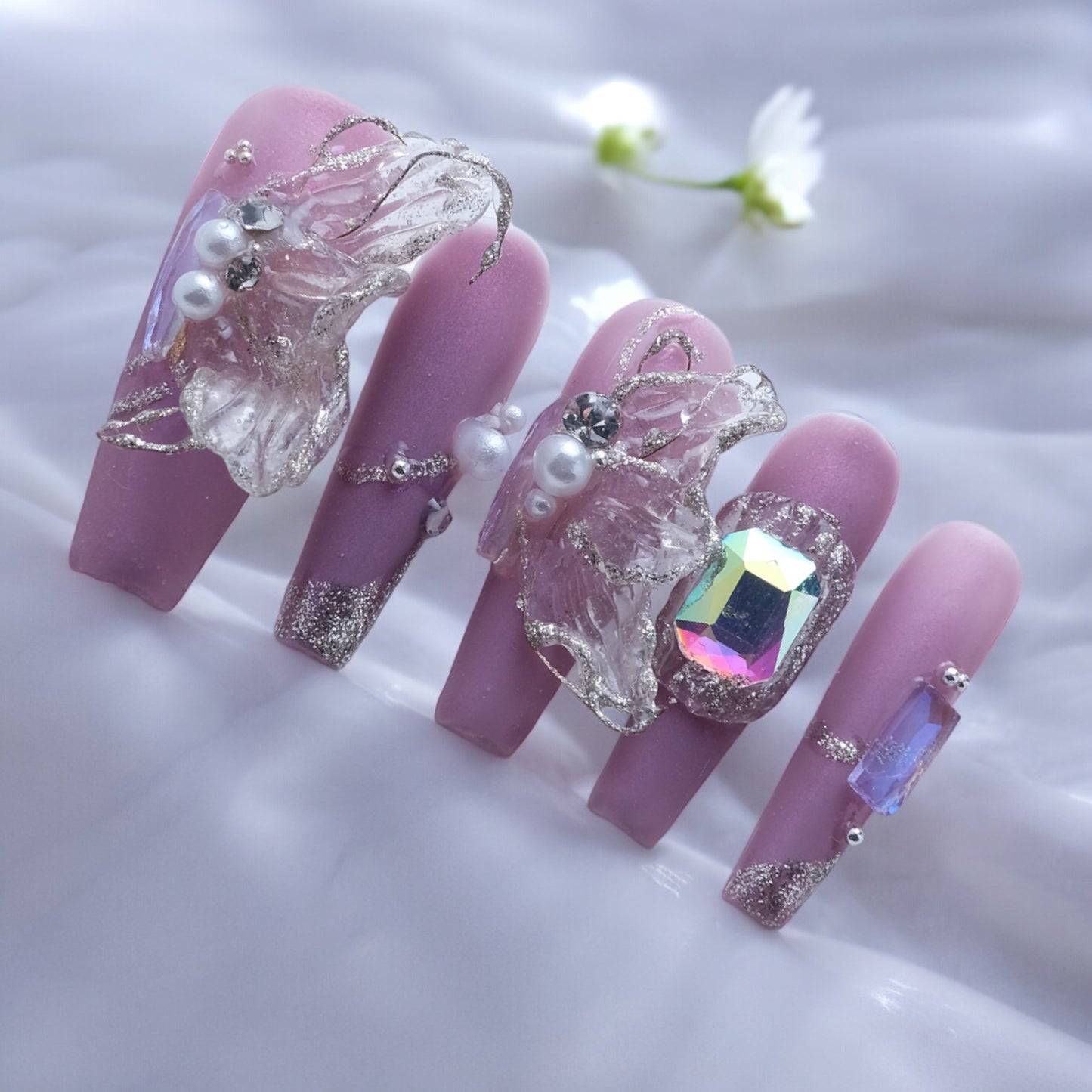 Lilac Pearl Butterfly