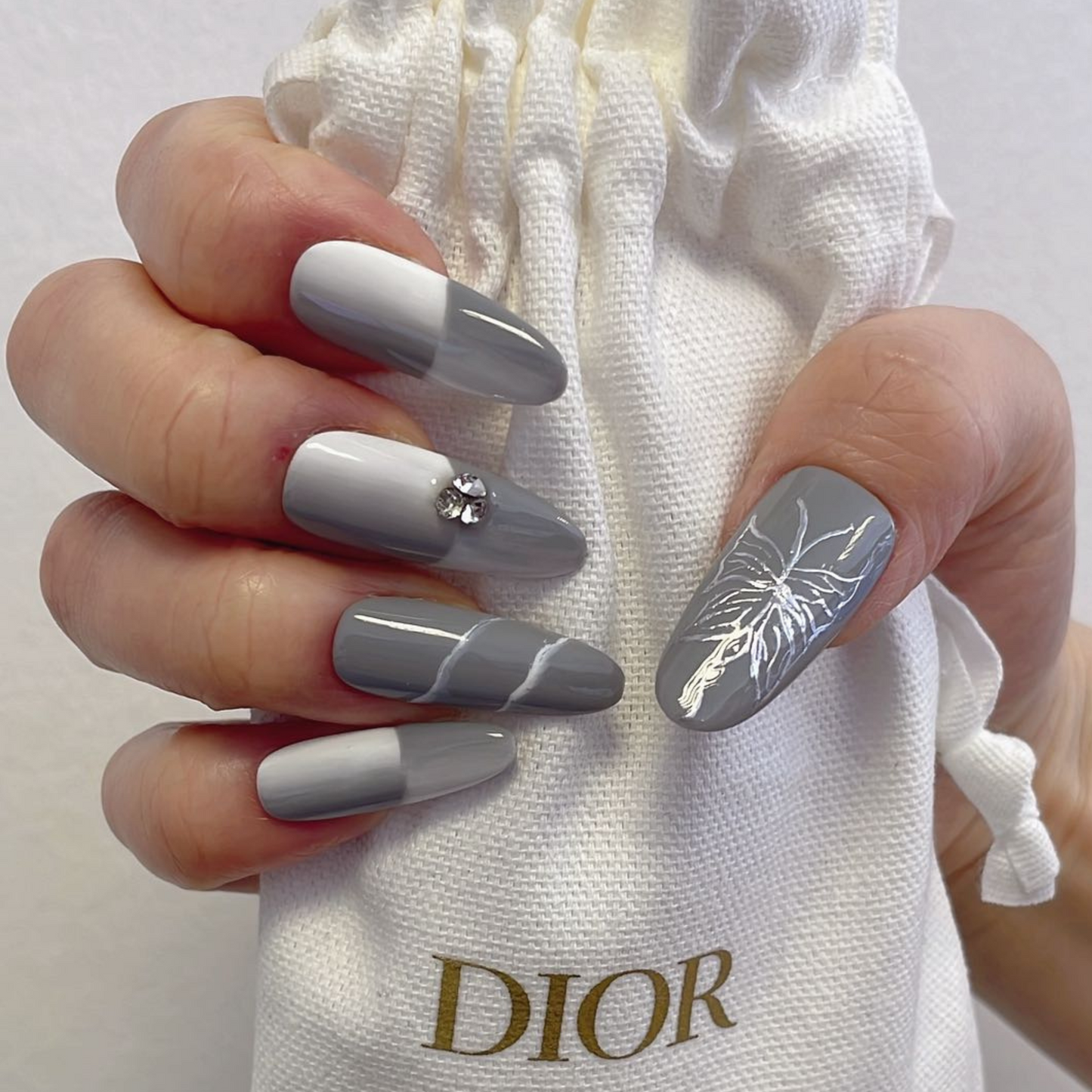 Opaque Crystal Charm