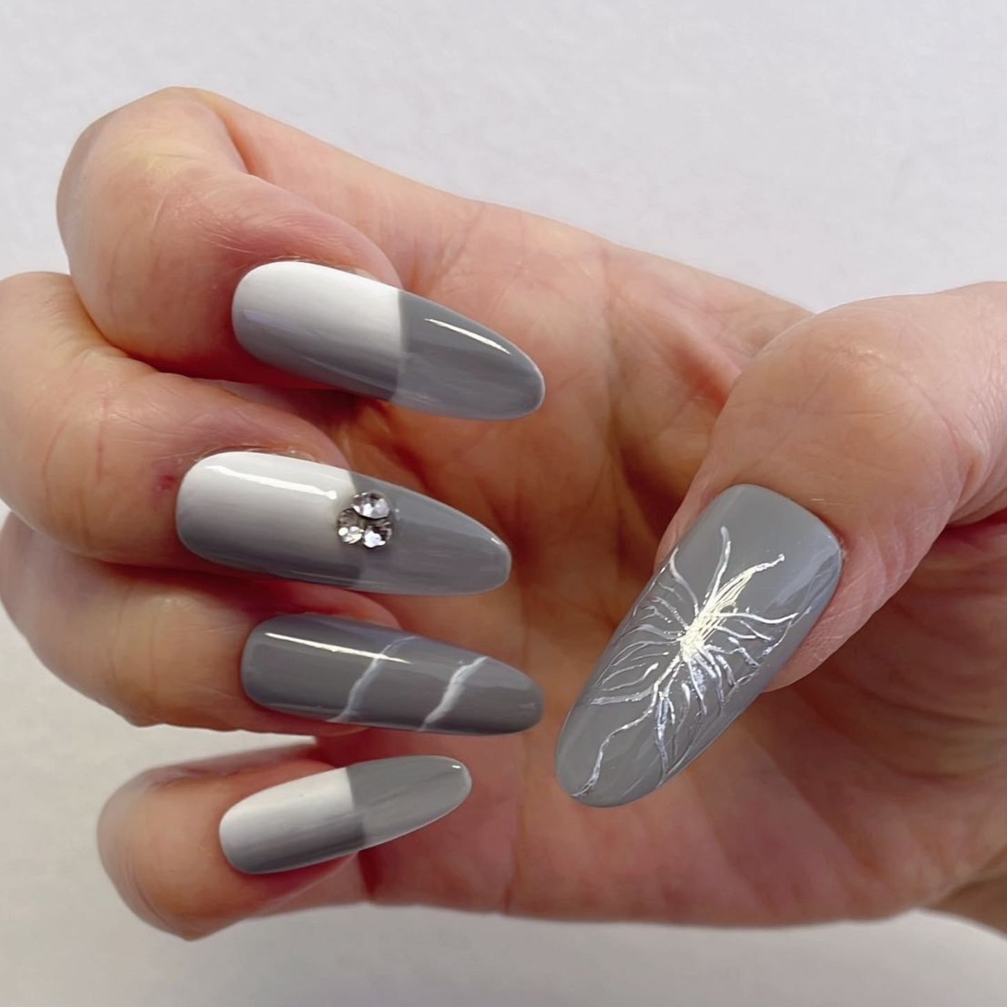 Opaque Crystal Charm