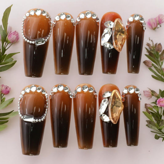 Chocolate Orange Bling