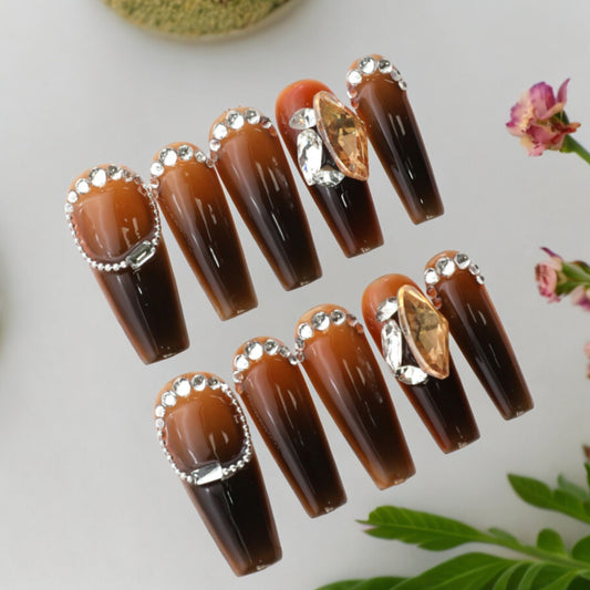 Chocolate Orange Bling