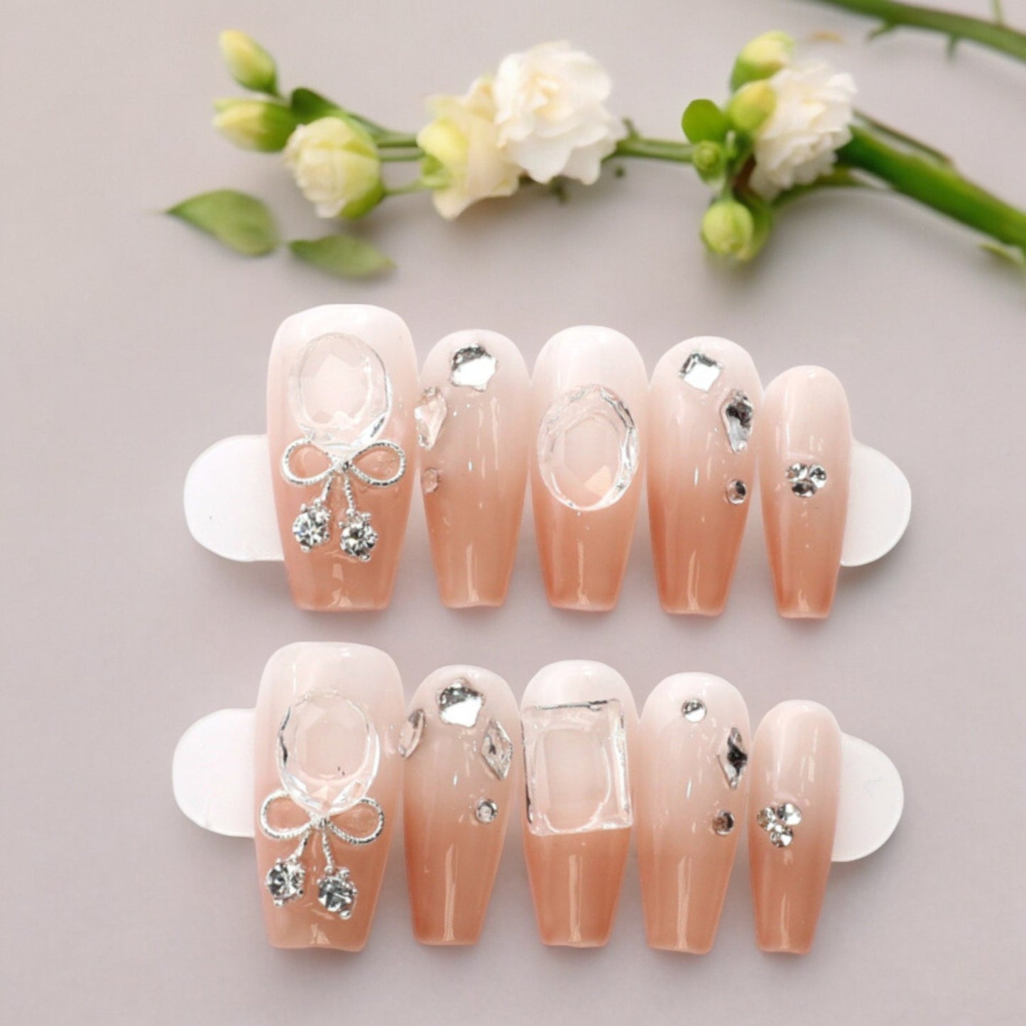 Peach Bow
