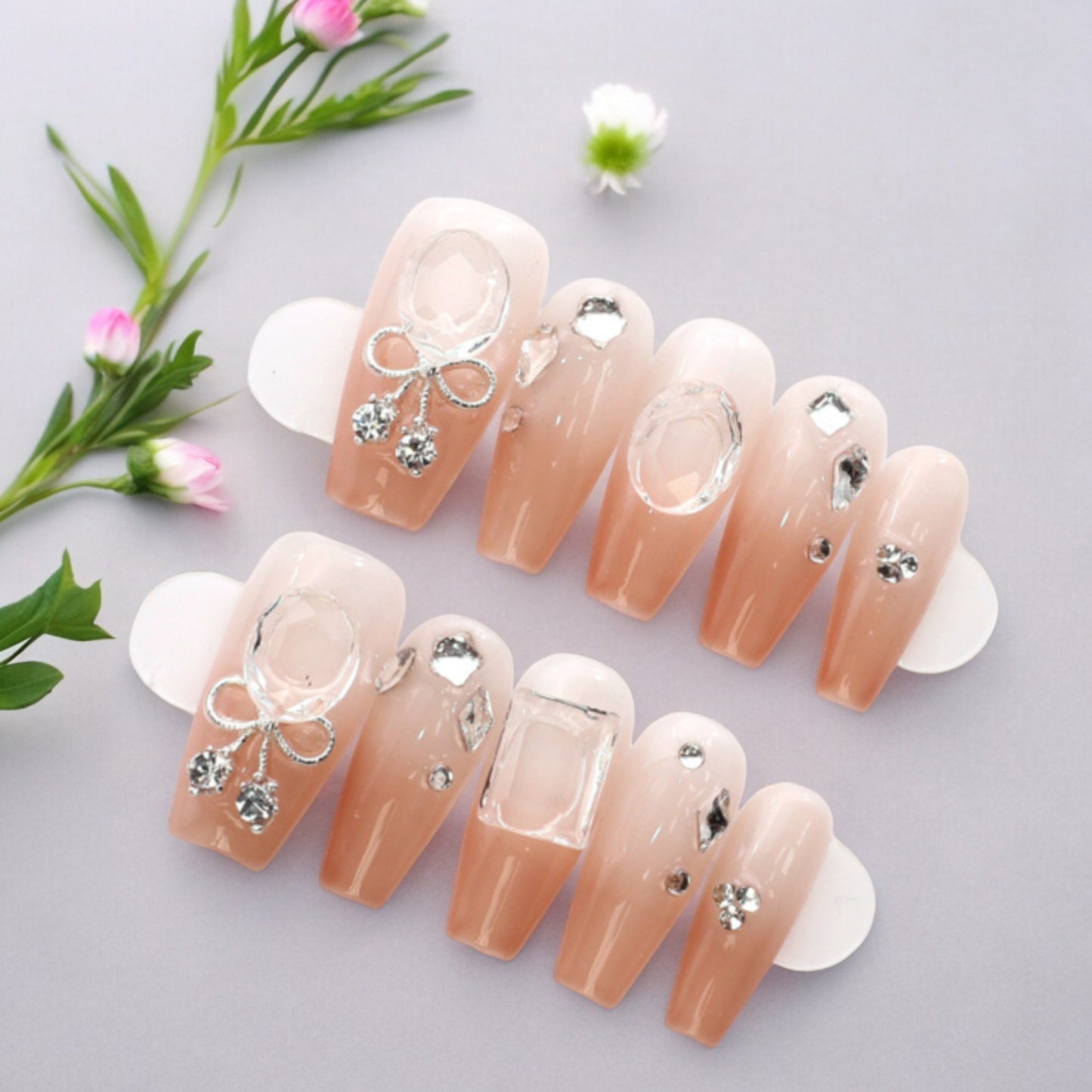 Peach Bow