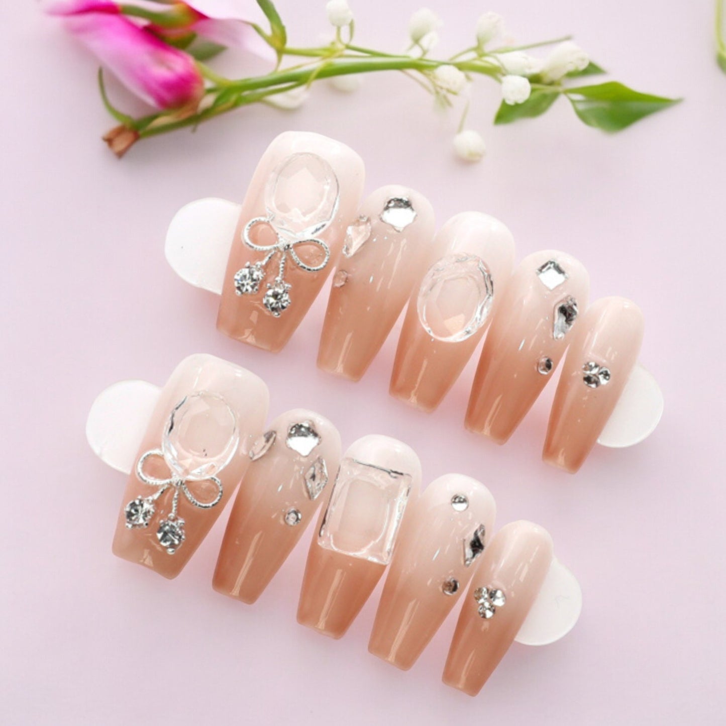 Peach Bow
