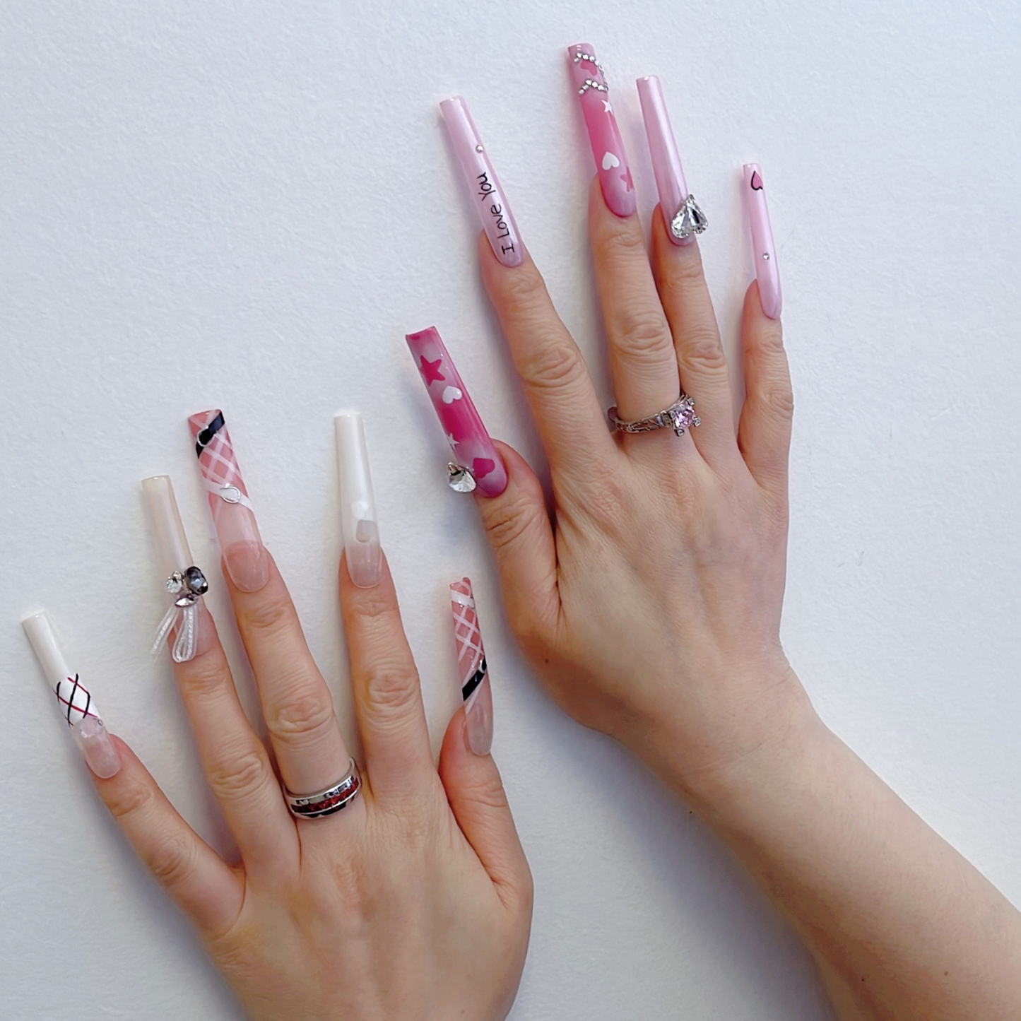 Pink Extra Long