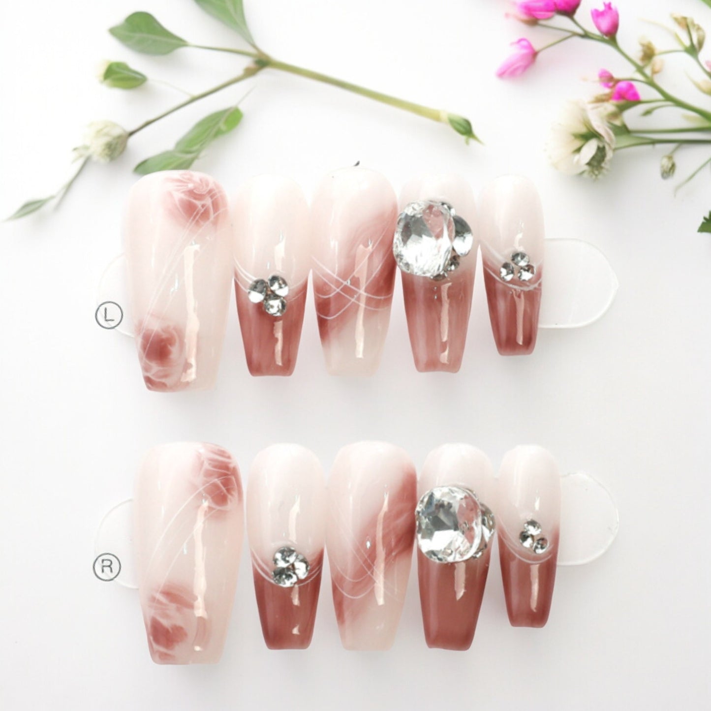 Rose Quartz Swirl