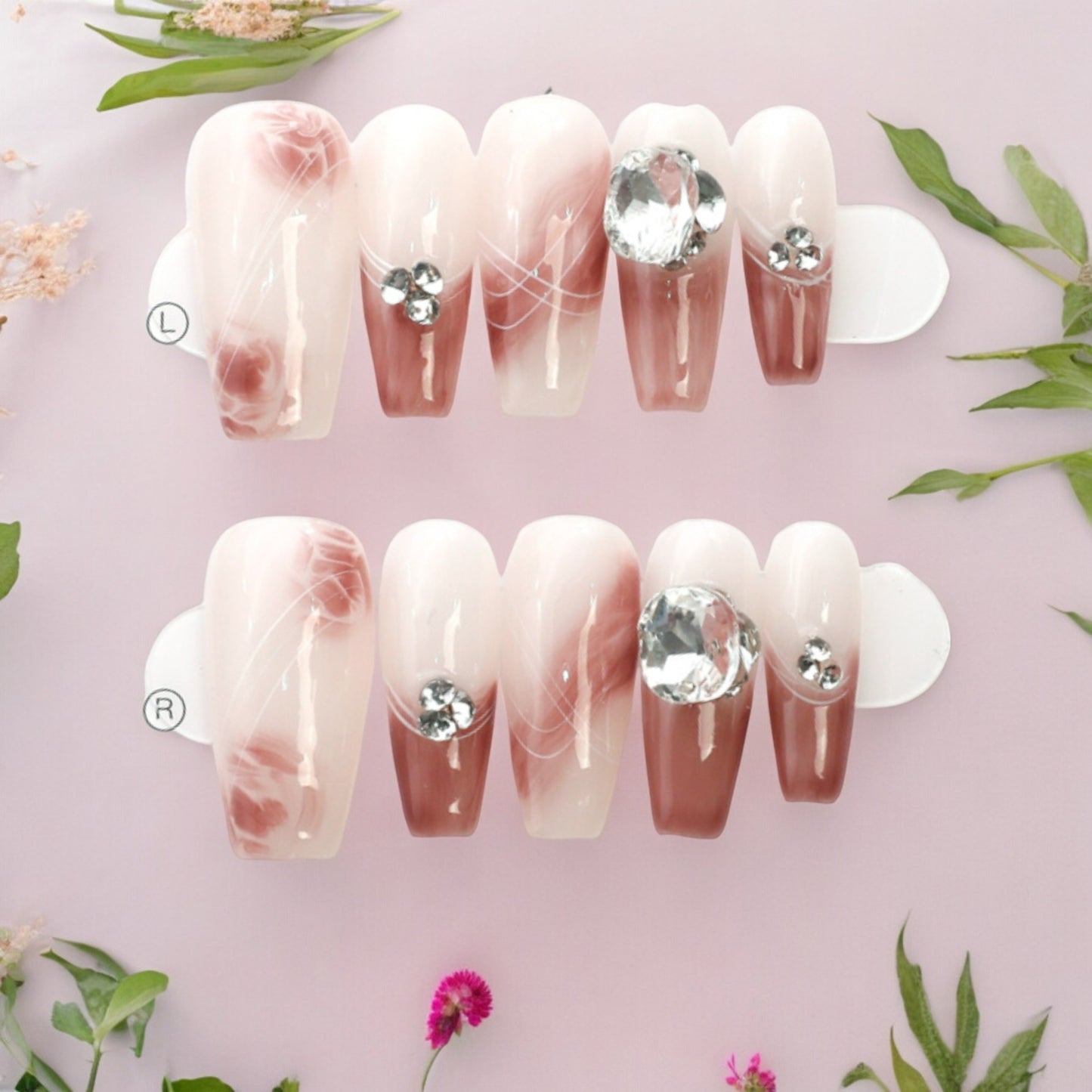 Rose Quartz Swirl