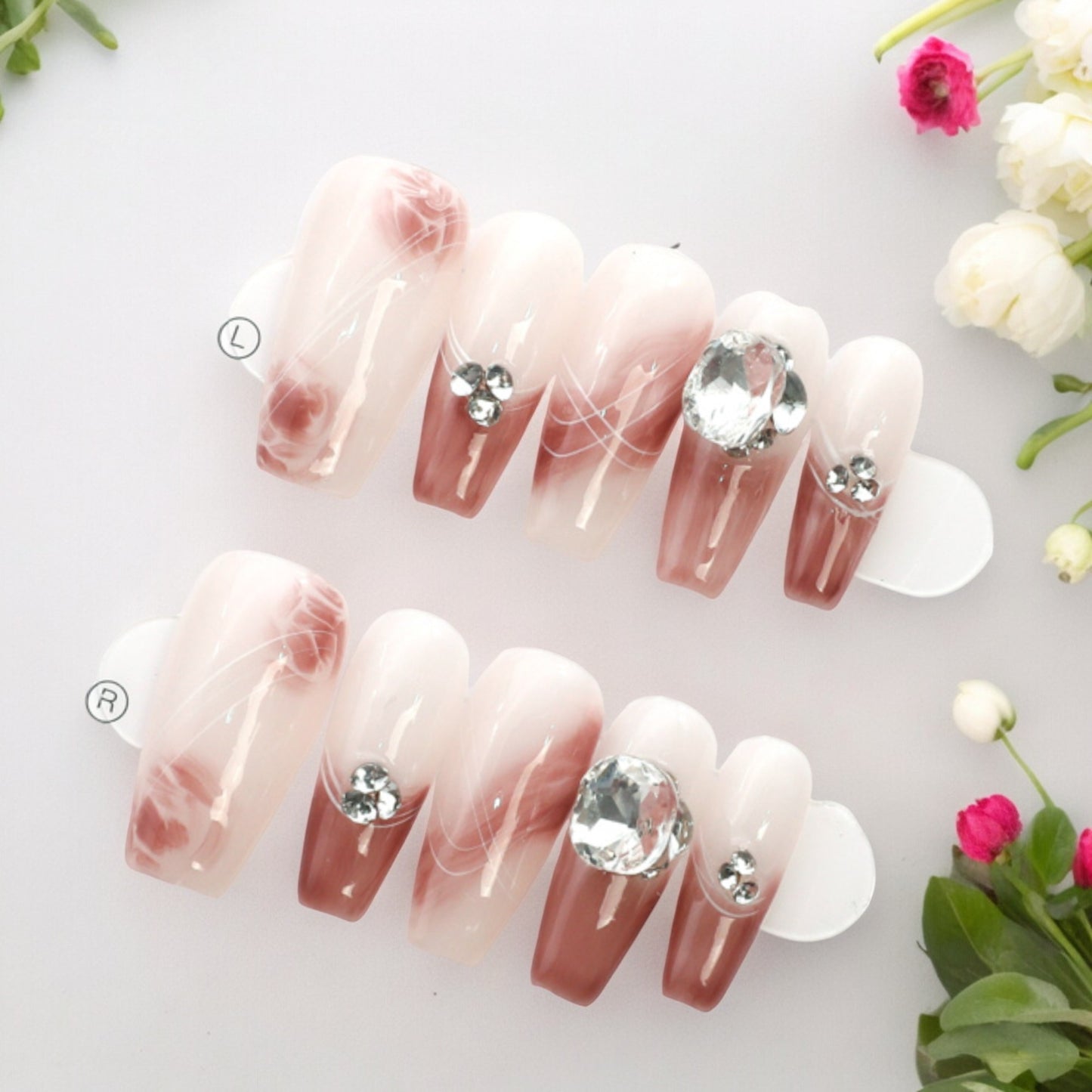 Rose Quartz Swirl