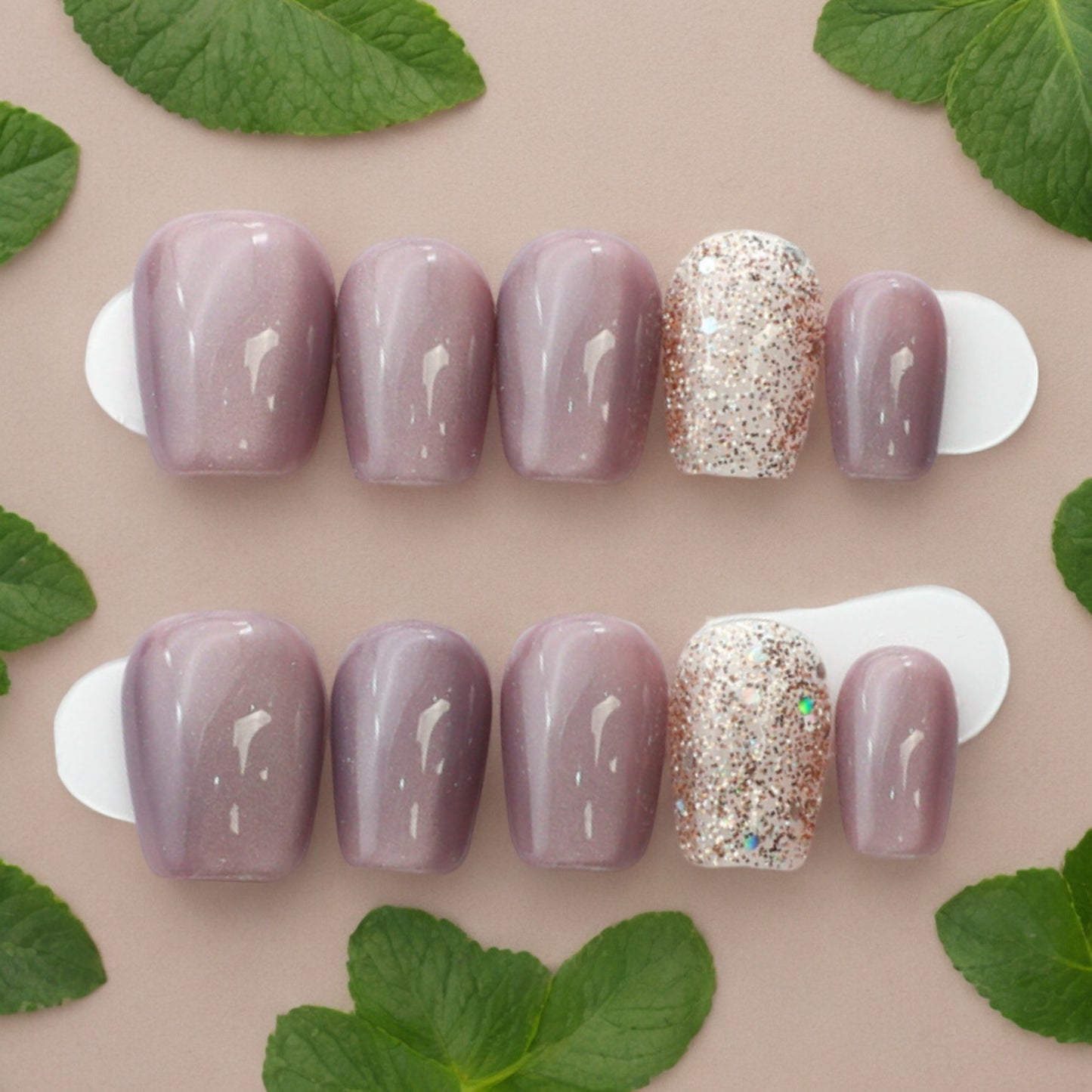 Mauve Sparkle
