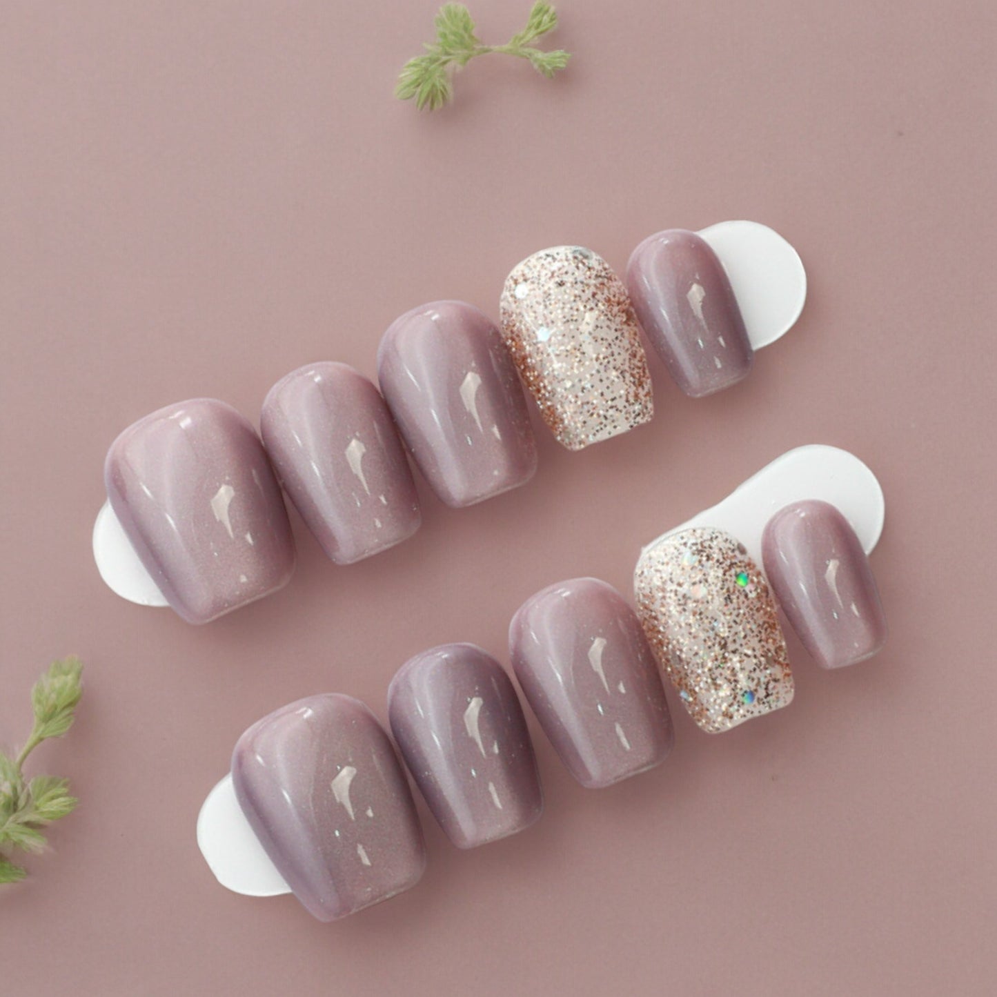 Mauve Sparkle