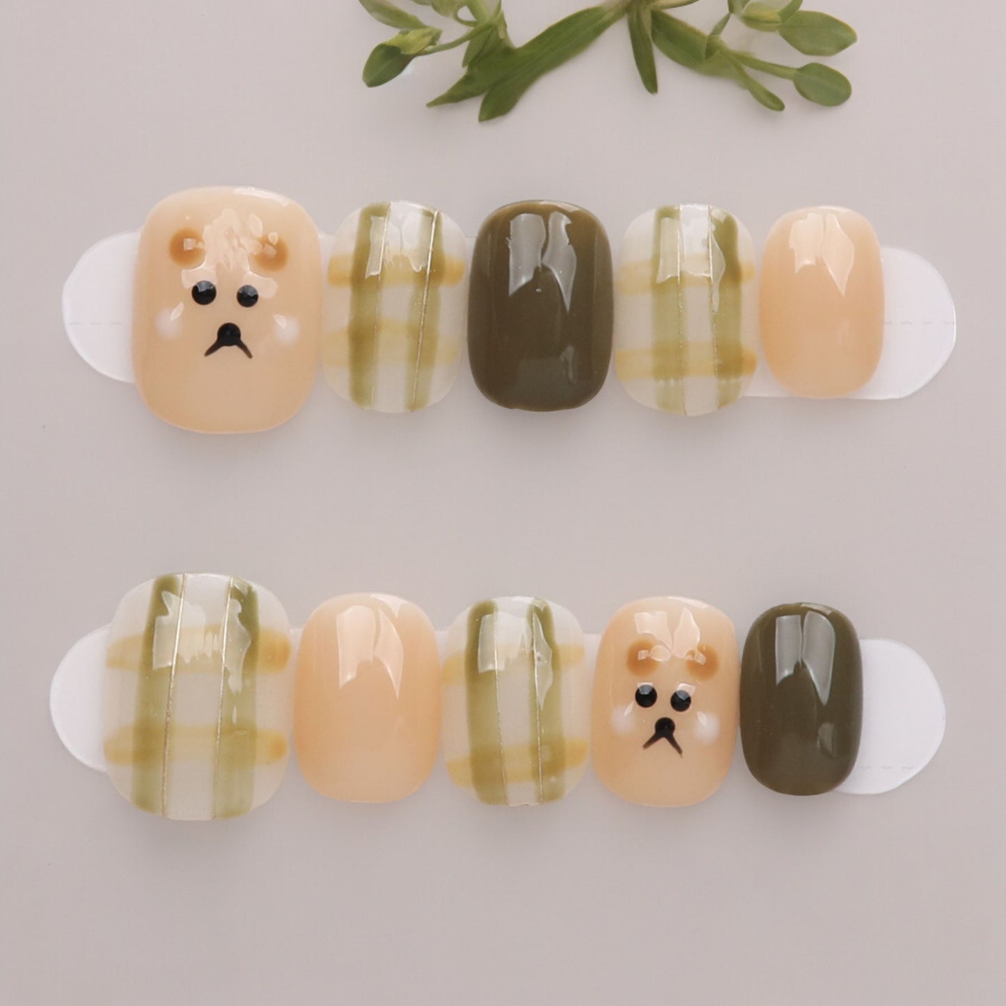 Bearly Nude - Short Square Round