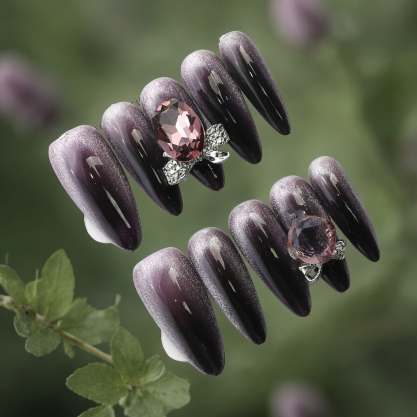 Plum Onyx Sparkle