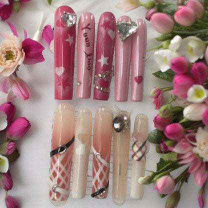 Pink Extra Long