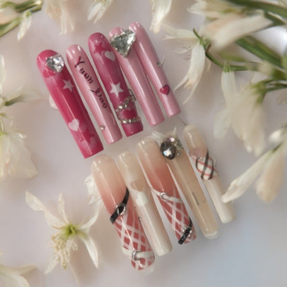 Pink Extra Long