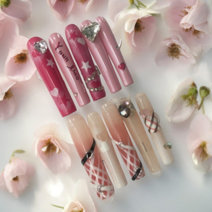Pink Extra Long