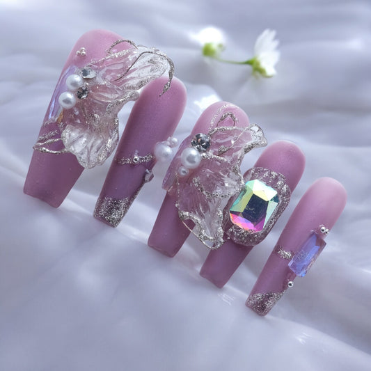 Lilac Pearl Butterfly