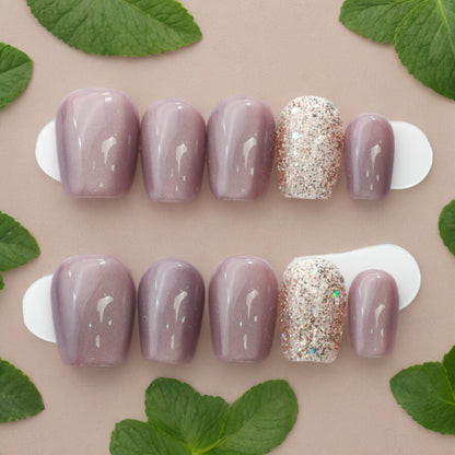 Mauve Sparkle